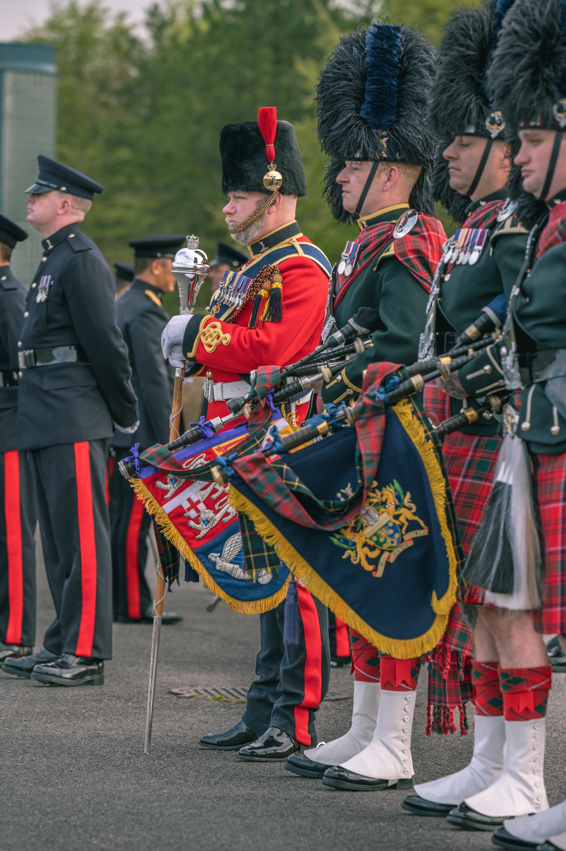 11 (RSS) Signal Regiment preparing for the Kings Coronation 2023