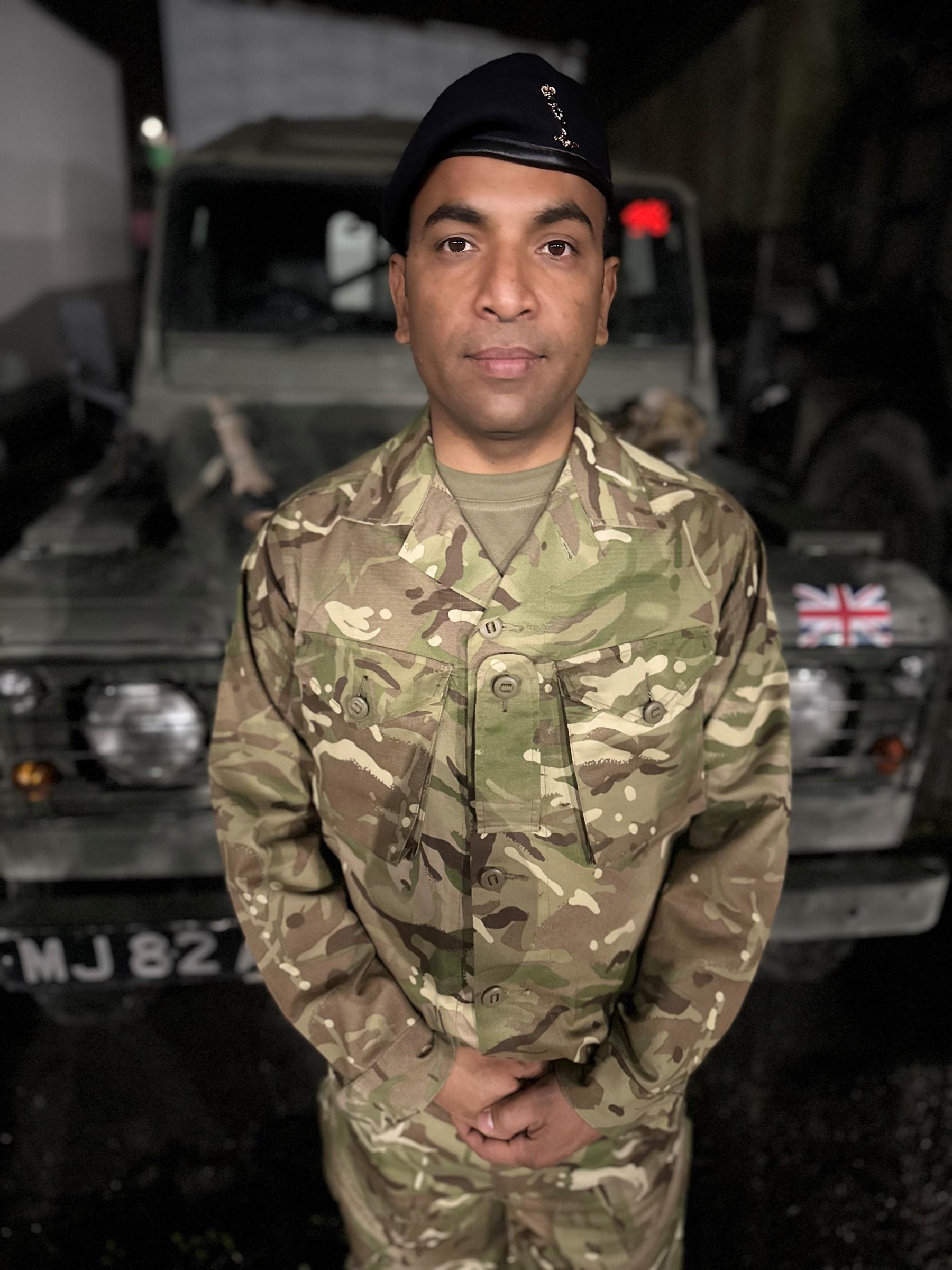 Sanjay Shumbhu 39 Sig Regt Awarded BEM Sanjay Shumbhu 39 Sig Regt Awarded BEM