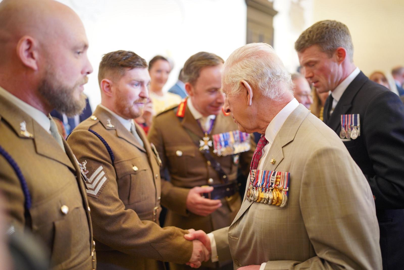 LS&GC Medal Presentations during State Visit to Italy