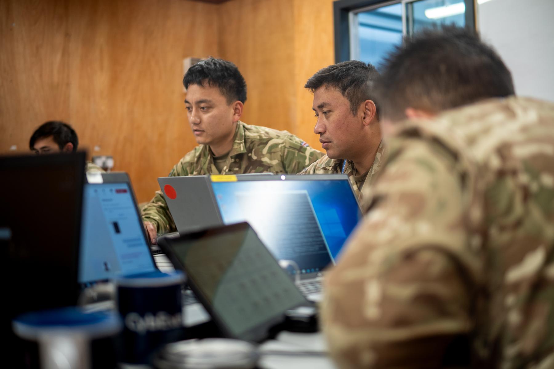Army Cyber Spartan - Photographer LCpl Sandesh Thapa