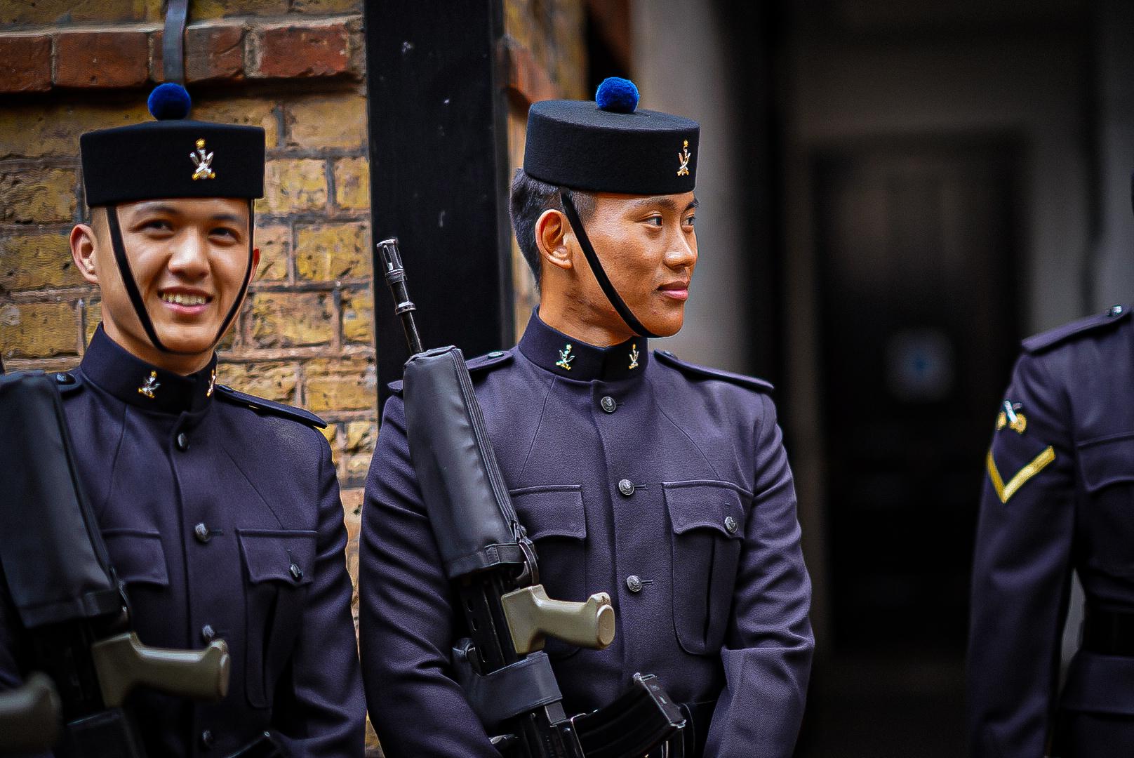 HRH inspects QGS on Ceremonial Duties in London - Photographer Sgt Peter Snookes