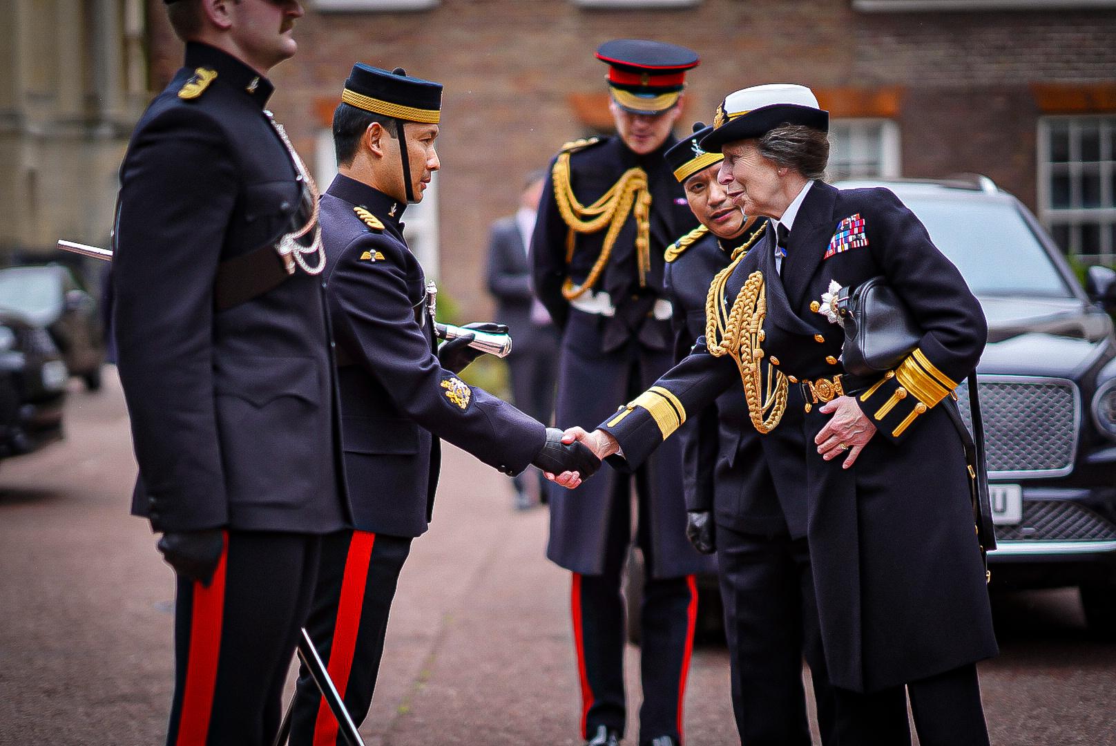 HRH inspects QGS on Ceremonial Duties in London - Photographer Sgt Peter Snookes HRH inspects QGS on Ceremonial Duties in London - Photographer Sgt Peter Snookes