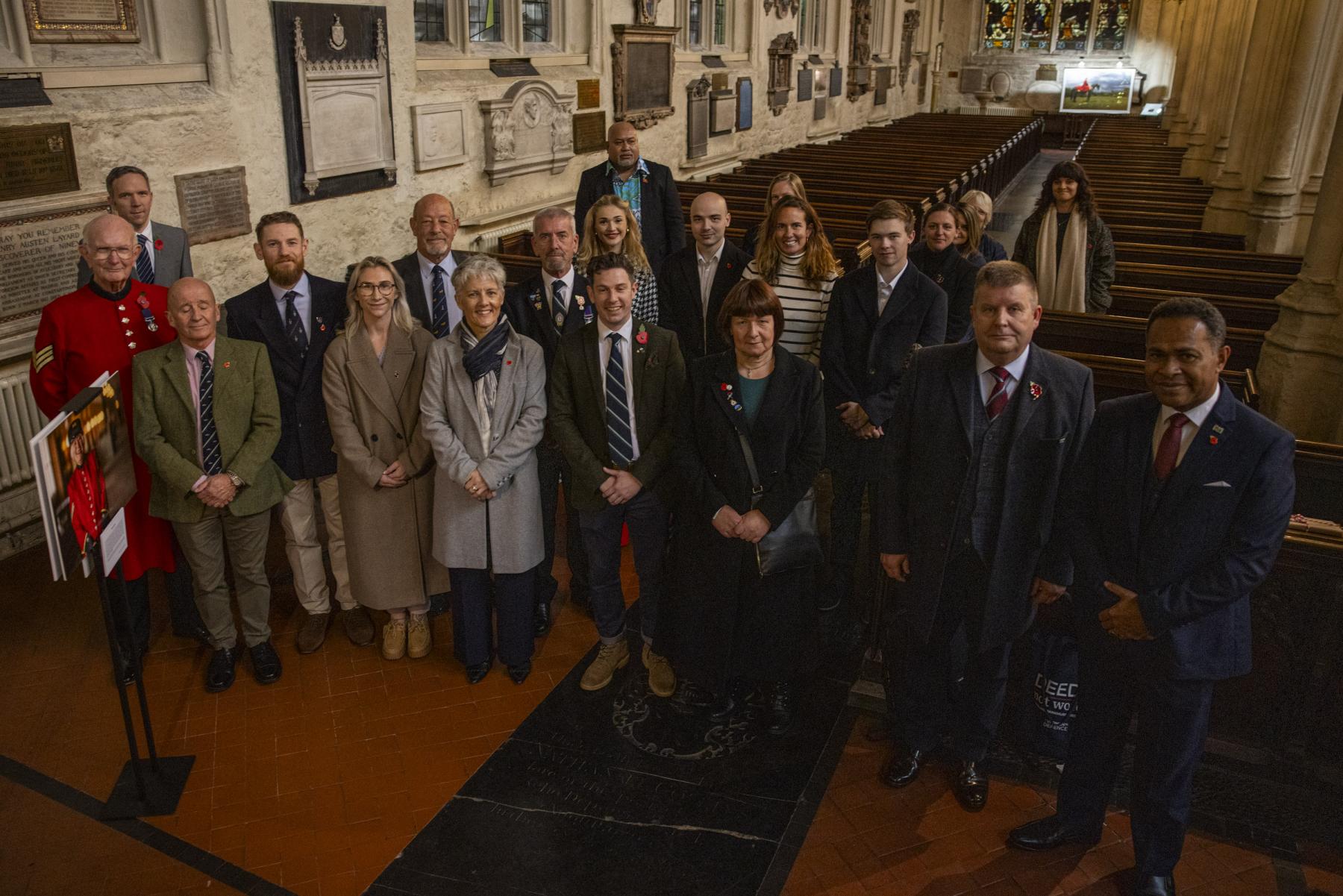 The Royal Signals Veteran exhibition at Westminster Abbey