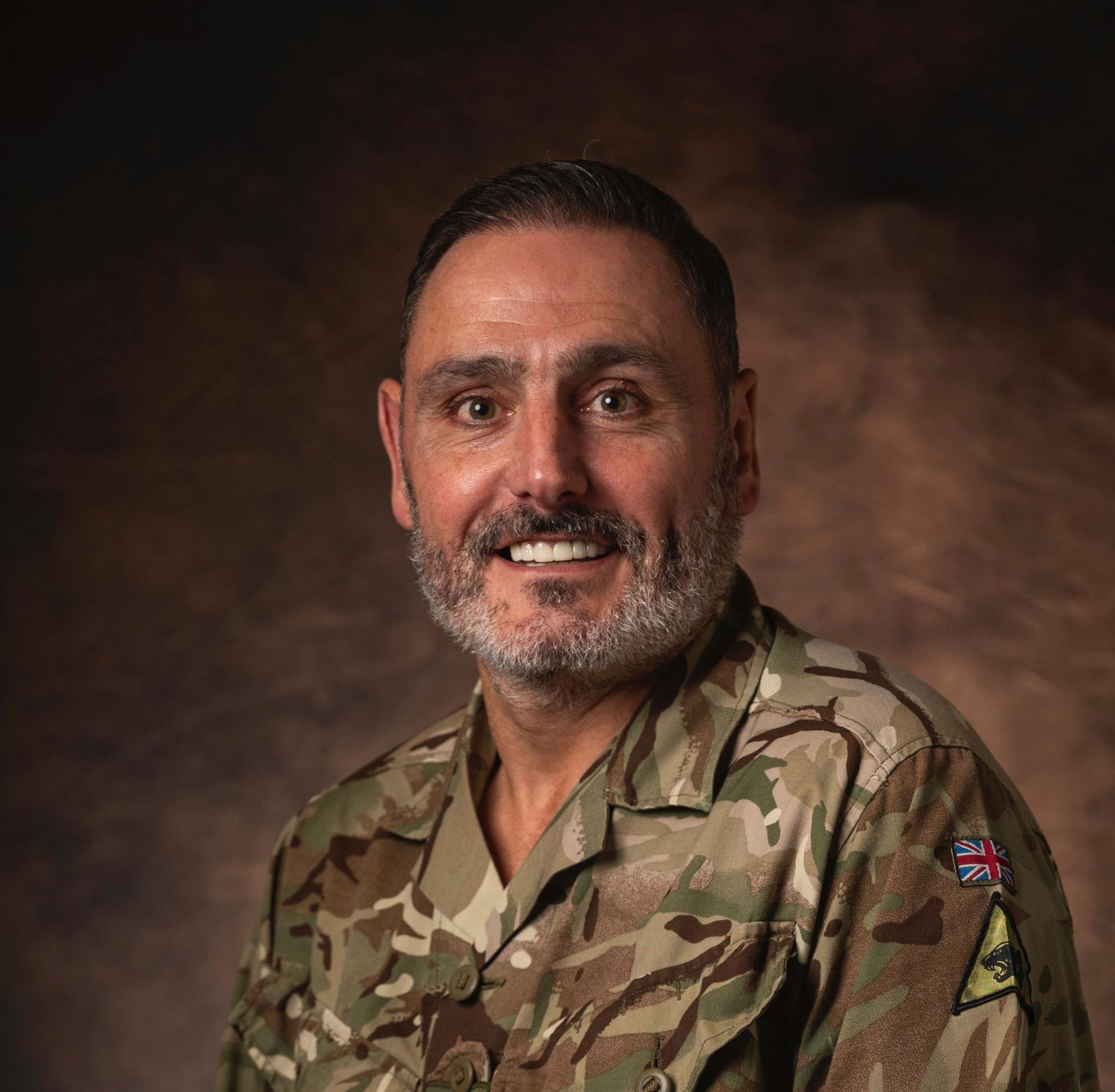 Major Joey Collins - Winner of the British Army Sports Lifetime Achievement Award