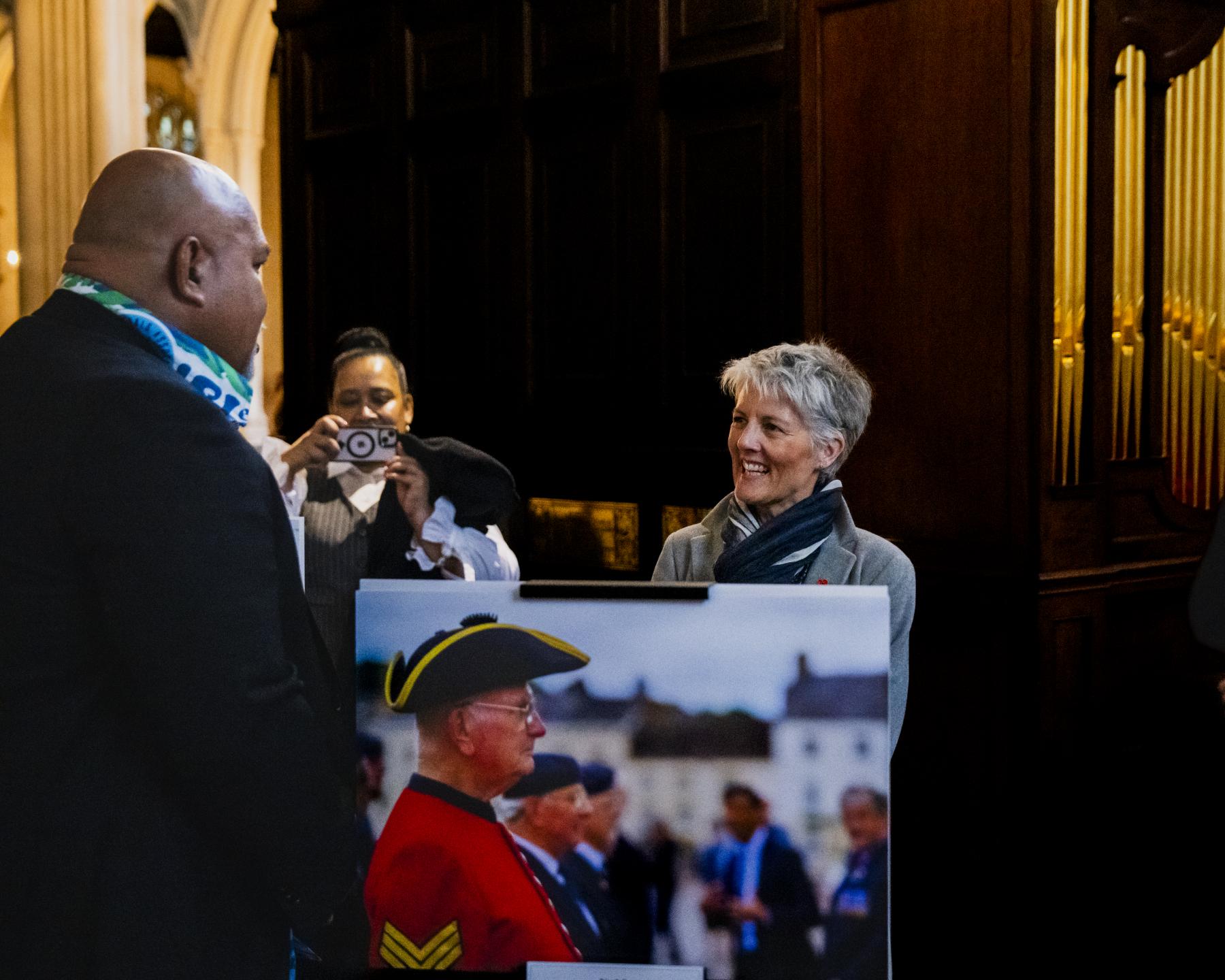 The Royal Signals Veteran photographic exhibition at Westminister Abbey The Royal Signals Veteran photographic exhibition at Westminister Abbey