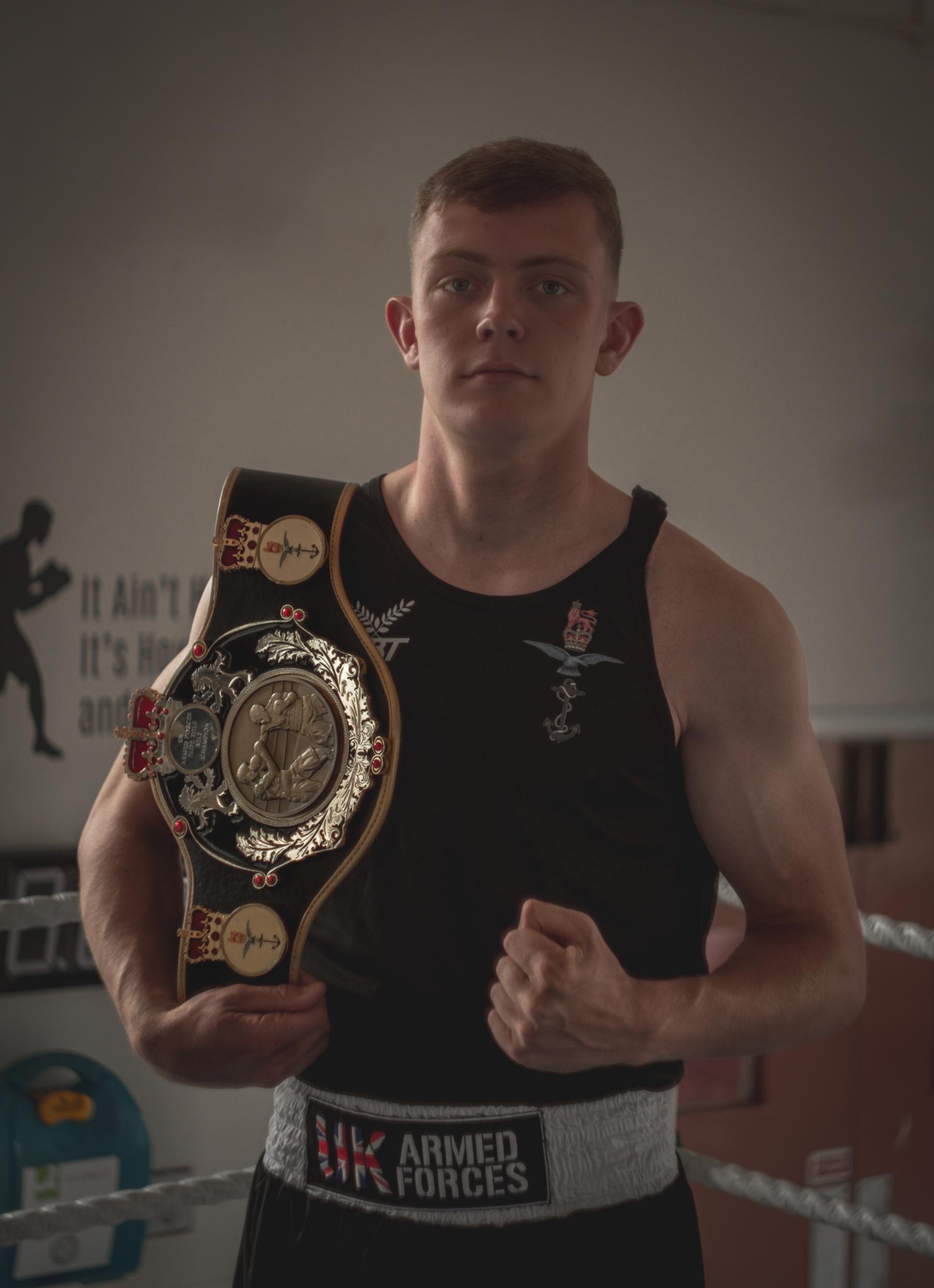 LCpl McCool_30SR_Army Boxing Captain_Photographer LCpl Sam Links